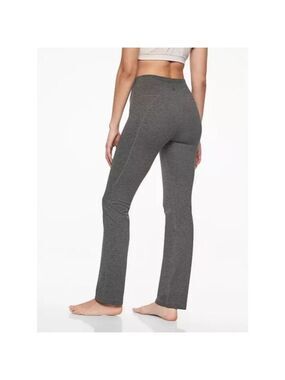 Athleta Powervita Straight Leg Pant Small Heather Gray